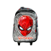 Morral 16.5" Trolley con rueditas Spiderman Niño