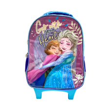 Morral Trolley Primavera con rueditas Frozen 13 Niña
