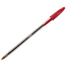 Bolígrafo rojo 1.0 x unidad económico con tapa Printell