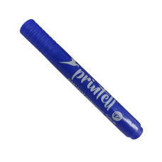 Marcador Printell permanente azul 