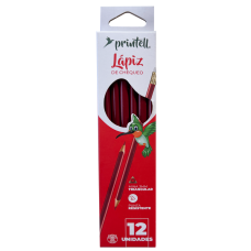 Lápiz rojo de chequeo Printell X12 