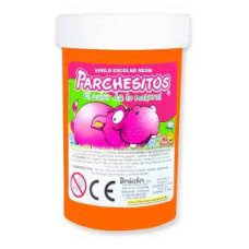Vinilo Parchesitos 125ml neón naranja 