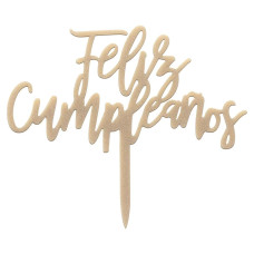 Topper Feliz Cumpleaños radiante Sempertex