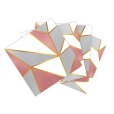Servilleta geometrico deluxe Paquete X16 Sempertex