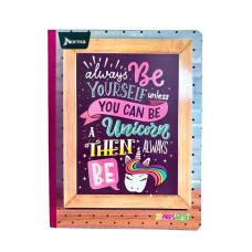 Cuaderno Cosido X-presarte 100H Grande Cuadriculado Femenino