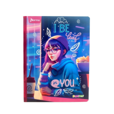 Cuaderno Cosido X-presarte 100H Grande Cuadriculado Femenino