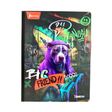 Cuaderno Cosido X-presarte 100H Grande Doble Línea Masculino