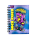 Cuaderno Argollado X-presarte 80H Cuadriculado Pequeño