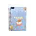 Cuaderno Argollado X-presarte Mediano Mixto Femenino 160H 5 Materias 