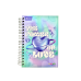 Cuaderno Argollado X-presarte Mediano Mixto Femenino 160H 5 Materias 