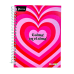 Cuaderno Argollado X-presarte Grande Mixto Femenino 160H 5 Materias 