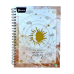 Cuaderno Argollado X-presarte Grande Mixto Femenino 160H 5 Materias 